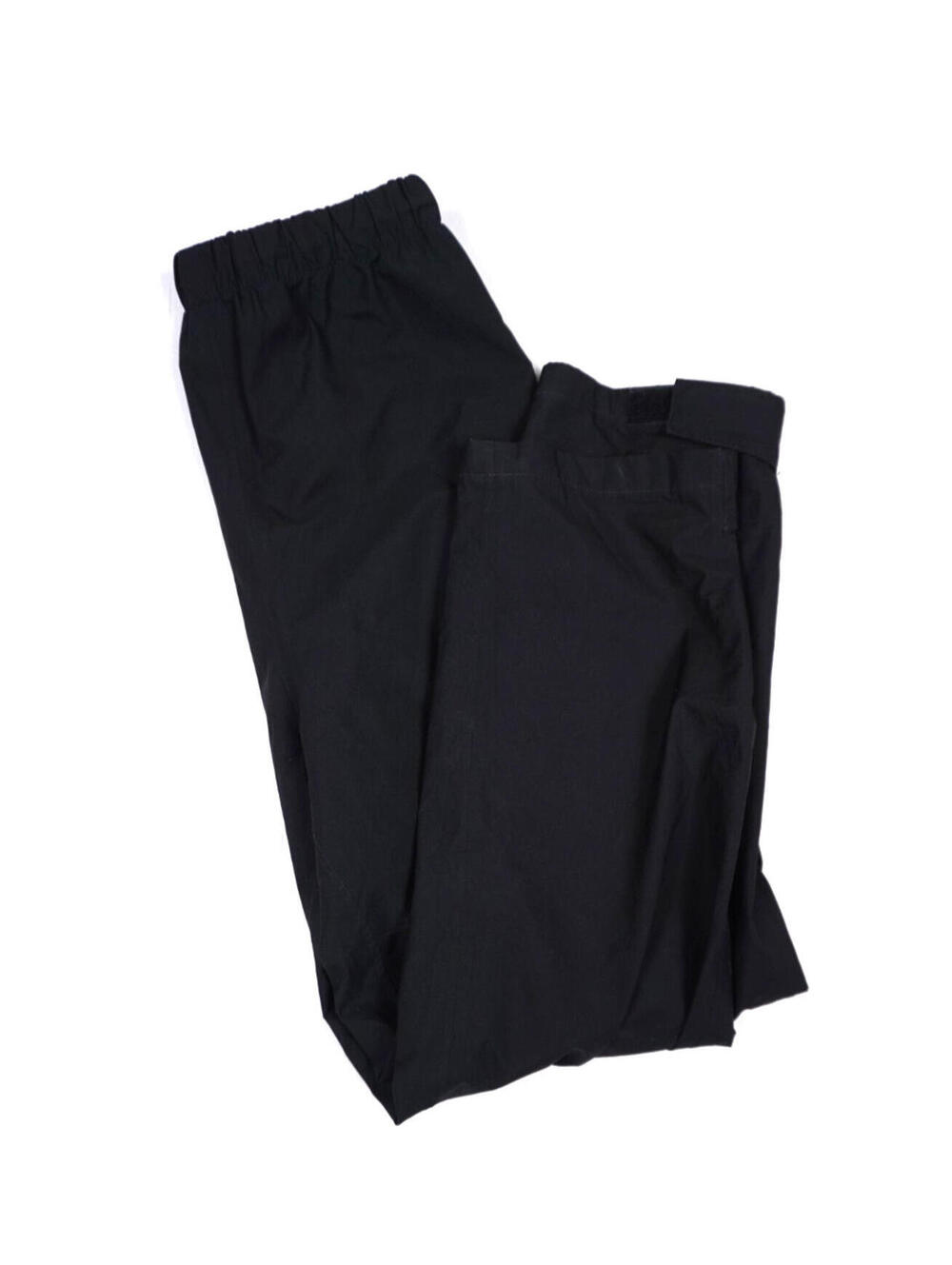 Vintage REI Goretex Rain Pants Small Mens 90s Black Nylon Waterproof Hiking